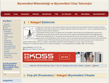 Tablet Screenshot of medikalteknoloji.com